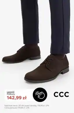 CCC Półbuty męskie Lasocki oferta