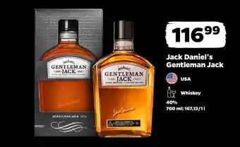 Netto Jack Daniel’s Gentleman Jack oferta