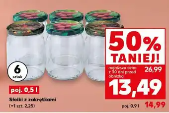 Słoiki z zakrętkami
