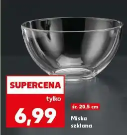 Kaufland Miska szklana oferta