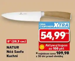 Kaufland NATUR Nóż Szefa Kuchni oferta