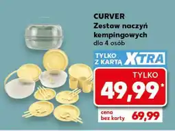 Kaufland CURVER Zestaw naczyń kempingowych dla 4 osób oferta