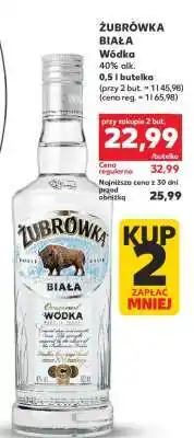 Kaufland ŻUBRÓWKA BIAŁA oferta