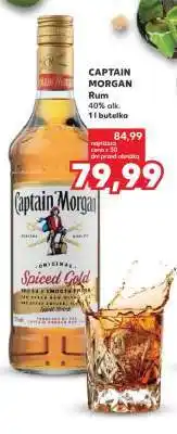 Kaufland CAPTAIN MORGAN Rum 40% alk. 1l butelka oferta