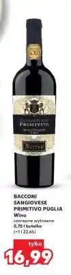 Kaufland BACCONI SANGIOVESE PRIMITIVO PUGLIA oferta
