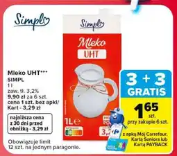 Carrefour Mleko UHT oferta