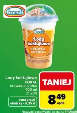Carrefour Lody Koktajlowe oferta