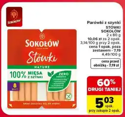 Carrefour Parówki z szynki oferta