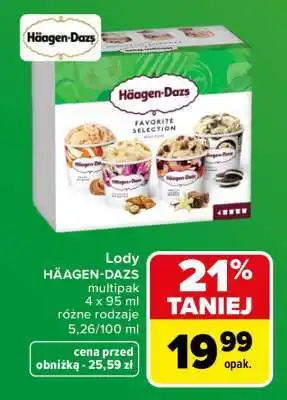 Carrefour Lody HÄAGEN-DAZS oferta