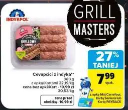 Carrefour Cevapcici z indyka oferta