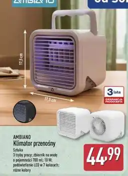 ALDI AMBIANO Klimator przenośny oferta