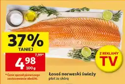 Auchan Łosoś norweski świeży oferta
