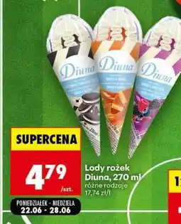 Biedronka Lody rożek Diuna, 270 ml oferta