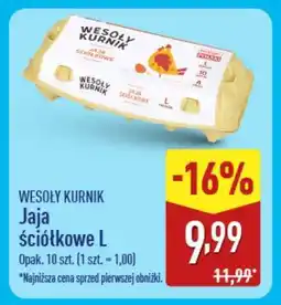 ALDI WESOŁY KURNIK Jaja ściółkowe L oferta