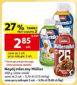 Auchan Napój mleczny MÜLLER oferta