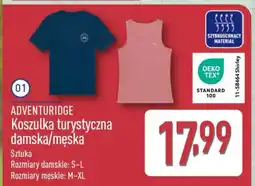 ALDI ADVENTURIDGE Koszulka turystyczna damska/męska oferta