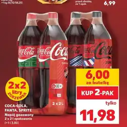 Kaufland COCA-COLA, FANTA, SPRITE Napój gazowany oferta