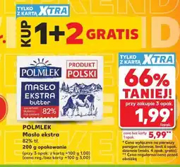 Kaufland Polmlek Masło ekstra 82% oferta