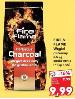 Kaufland FIRE & FLAME Węgiel drzewny do grillowania oferta