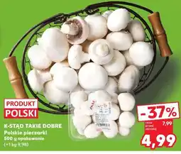 Kaufland K-Stąd Takie Dobre Polskie pieczarki oferta