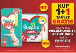 Kaufland Pieluchomajtki Active Baby Pampers oferta
