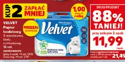 Kaufland Velvet Papier toaletowy 3-warstwowy oferta
