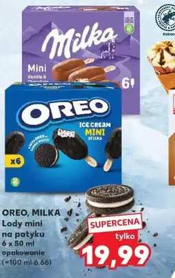 Kaufland Oreo, Milka Lody mini na patyku oferta