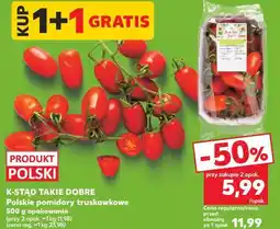 Kaufland K-Stąd Takie Dobre Polskie pomidory truskawkowe oferta