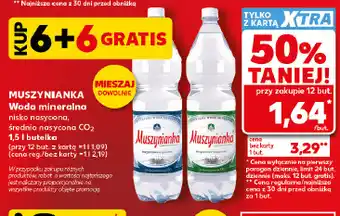 Kaufland Muszynianka Woda mineralna oferta