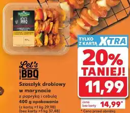 Kaufland Let's BBQ Szaszłyk drobiowy oferta