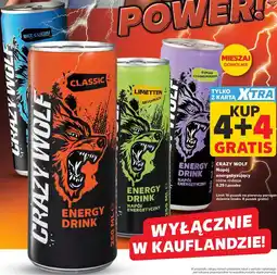 Kaufland Crazy Wolf Napój energetyzujący oferta
