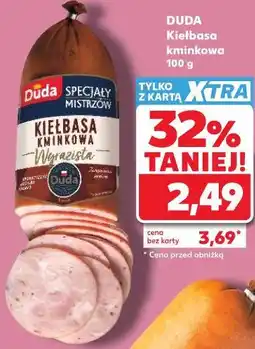 Kaufland Duda Kiełbasa kminkowa oferta