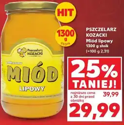 Kaufland PSZCZELARZ KOZACKI Miód lipowy oferta