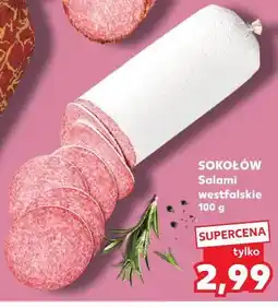 Kaufland Sokołów Salami westfalskie oferta