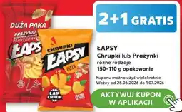 Kaufland ŁAPSY Chrupki lub Prażynki oferta