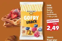 Kaufland DAN CAKE Gofry snack oferta