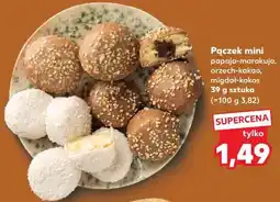 Kaufland Pączek mini papaja-marakuja, orzech-kakao, migdał-kokos oferta
