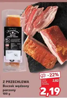 Kaufland Z PRZECHLEWA Boczek wędzony parzony oferta