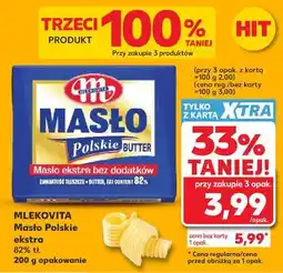 Kaufland MLEKOVITA Masło Polskie ekstra oferta