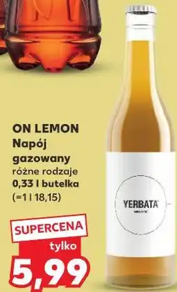Kaufland ON LEMON Napój gazowany oferta