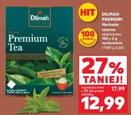 Kaufland Dilmah Premium Herbata czarna ekspresowa oferta