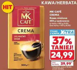 Kaufland MK Café Crema Kawa mielona oferta