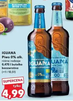Kaufland Iguana Piwo 0% alk oferta