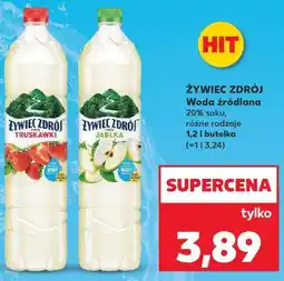 Kaufland Żywiec Zdrój Woda źródlana 20% soku oferta