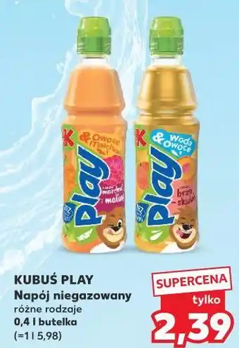 Kaufland Kubuś Play Napój niegazowany oferta