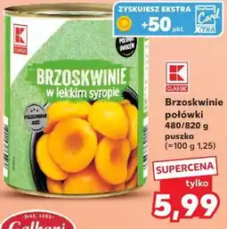 Kaufland K-Classic Brzoskwinie połówki oferta