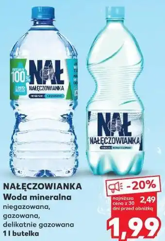 Kaufland Nałęczowianka Woda mineralna oferta