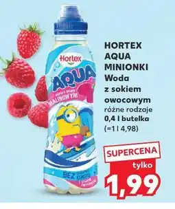 Kaufland HORTEX AQUA MINIONKI Woda z sokiem owocowym oferta