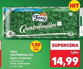 Kaufland FOXY QUATREFEUILLES Papier toaletowy oferta