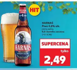 Kaufland Harnaś Piwo 5,8% alk. jasne pełne oferta